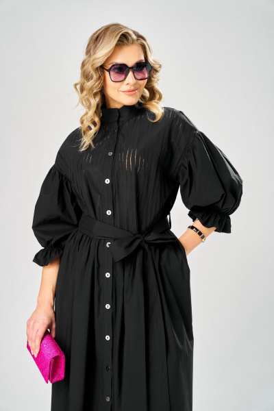 Платье ARTELLA А-1030 черный - фото 4