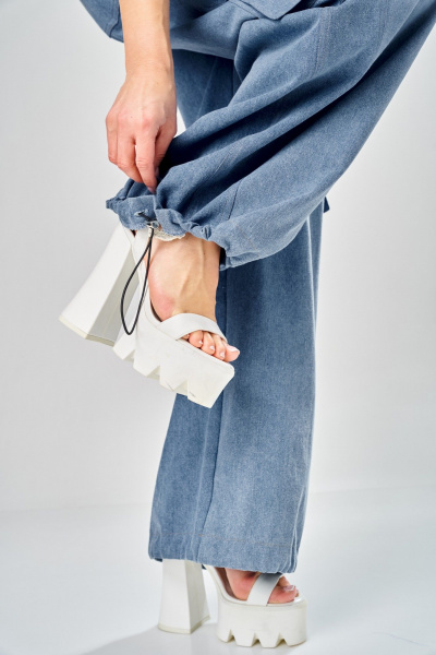 Брюки ARTELLA А-1046 голубой - фото 7