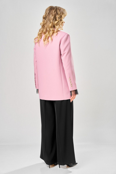 Брюки, жакет ARTELLA А-1047 палевая роза+черный - фото 7