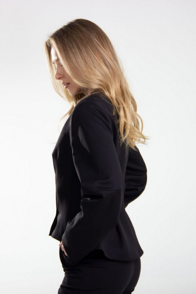 Жакет 16:48 И60-4ПШ черный - фото 12