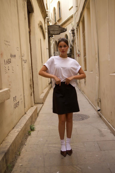 Юбка 16:48 GA132 графит - фото 9