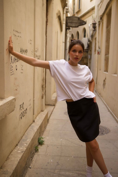 Юбка 16:48 GA132 графит - фото 7