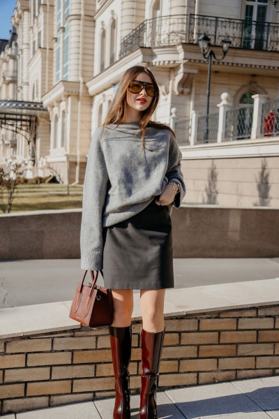 Юбка 16:48 GA132 графит - фото 6