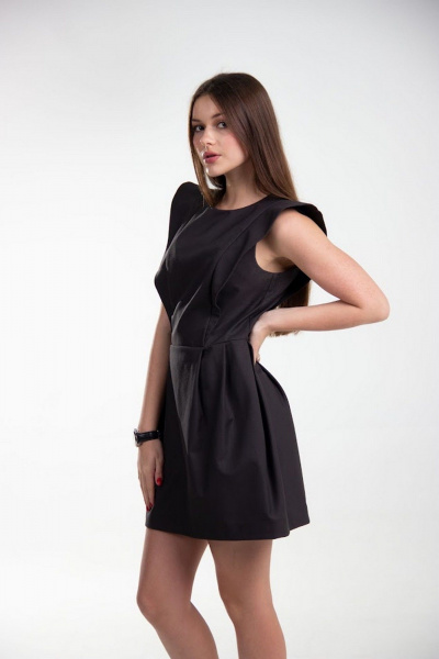 Платье 16:48 V25-01 графит - фото 22