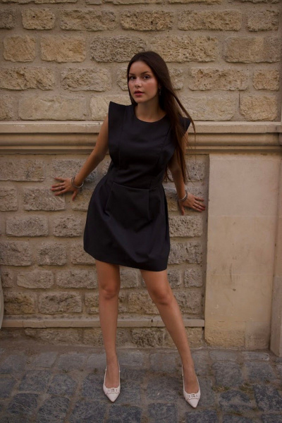 Платье 16:48 V25-01 графит - фото 16