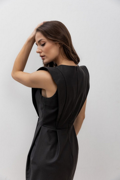 Платье 16:48 V25-01 графит - фото 8