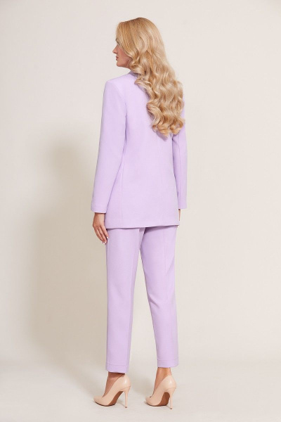 Брюки, жакет Mubliz 570 лаванда - фото 2