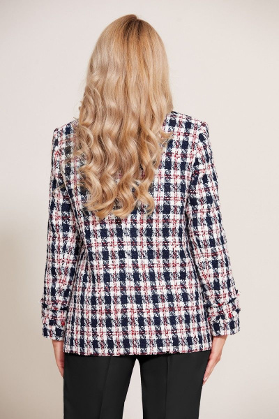 Жакет Mubliz 580 сине-красно-белый - фото 2