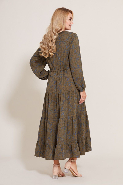 Платье Mubliz 581 хаки - фото 2