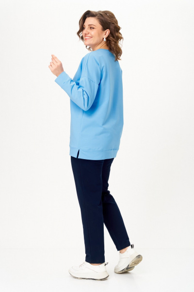 Брюки, свитшот STEFANY 2061-3 гол./син. - фото 7