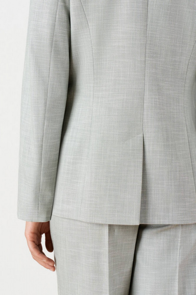 Жакет Nelva 1915 серо-зеленый - фото 6