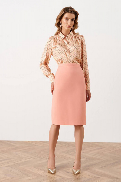 Блуза Nelva 22979 цветочный принт - фото 2