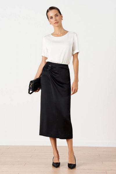 Блуза Nelva 23236 молочный - фото 2