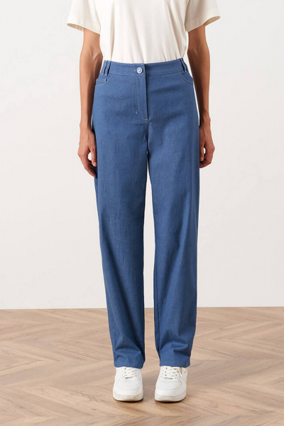 Брюки Nelva 31033 сине-голубой джинс - фото 2