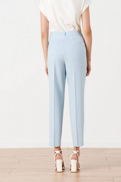 Брюки Nelva 31123 голубая полоска - фото 4