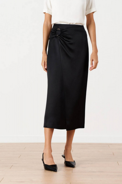 Юбка Nelva 4888 черный - фото 2