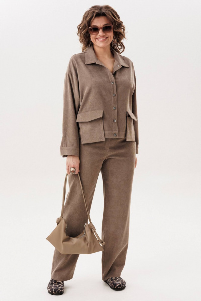 Брюки Anelli 1815 кедровый_орех - фото 6