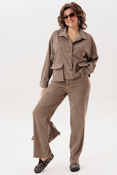 Брюки Anelli 1815 кедровый_орех - фото 2