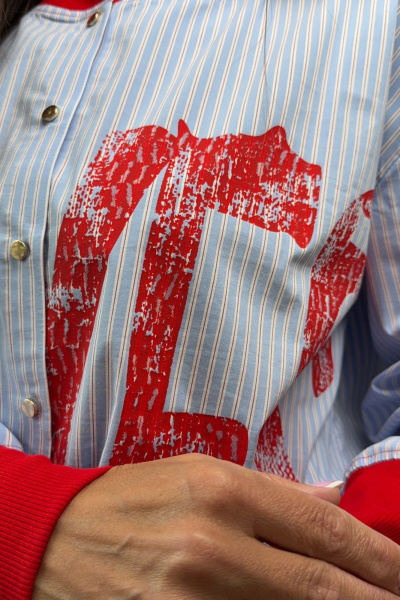 Блуза K_YOU_BRAND М-1015 - фото 11