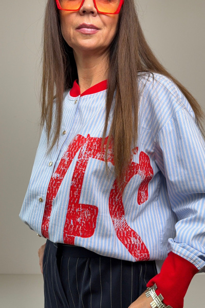 Блуза K_YOU_BRAND М-1015 - фото 9