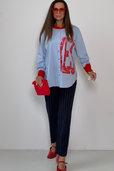 Блуза K_YOU_BRAND М-1015 - фото 7