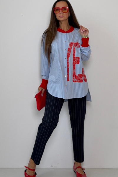 Блуза K_YOU_BRAND М-1015 - фото 4