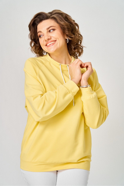Джемпер Rumoda 2270 желтый - фото 12