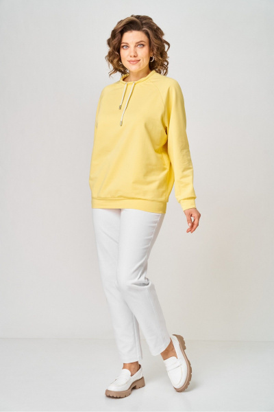 Джемпер Rumoda 2270 желтый - фото 8