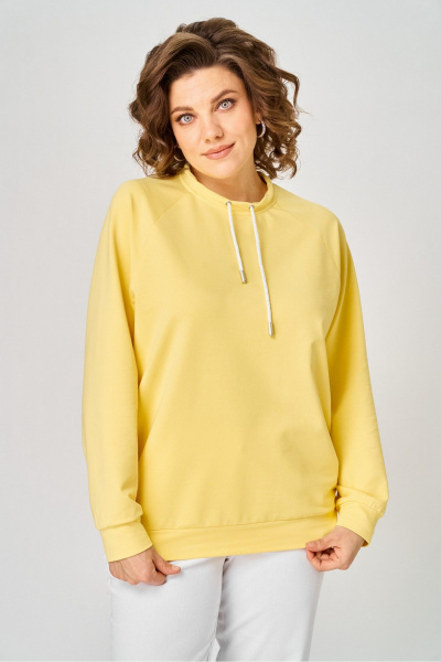 Джемпер Rumoda 2270 желтый - фото 7
