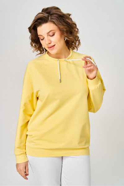 Джемпер Rumoda 2270 желтый - фото 6