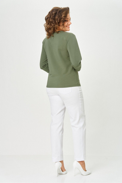 Джемпер Rumoda 2282 зеленый_дл.р. - фото 9