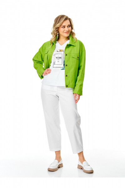 Брюки Condra 14105 белый - фото 7