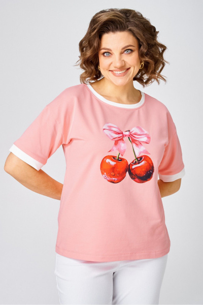 Джемпер Rumoda 2285 розовый - фото 1