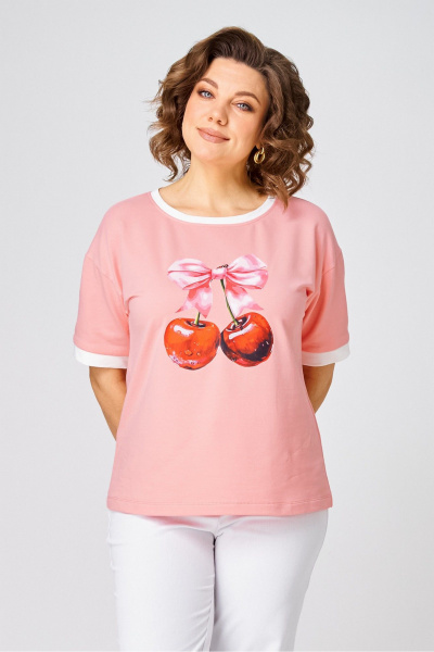 Джемпер Rumoda 2285 розовый - фото 2