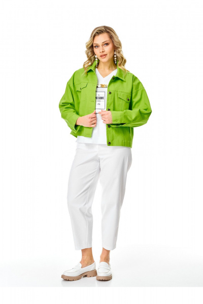 Жакет Condra 15117 зеленое яблоко - фото 9