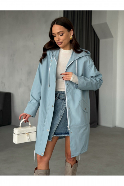 Куртка PRATA wear S032 синий - фото 4