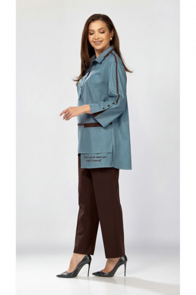 Брюки, туника ZigzagStyle 628 - фото 4