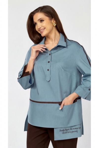 Брюки, туника ZigzagStyle 628 - фото 2