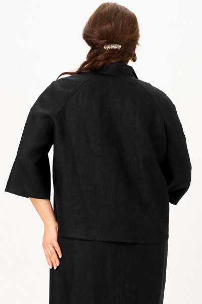 Жакет SOVA 11328 черный - фото 7