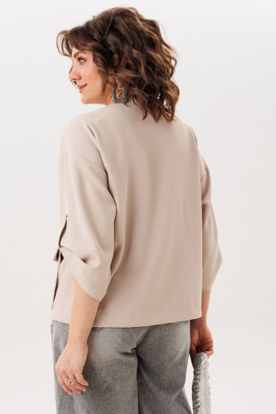 Жакет Anelli 1788 ванильное_сияние - фото 9