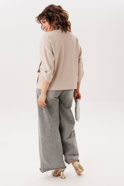 Жакет Anelli 1788 ванильное_сияние - фото 4