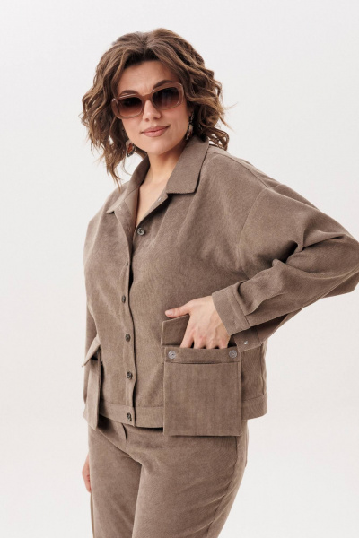 Жакет Anelli 1528.1 кедровый_орех - фото 10