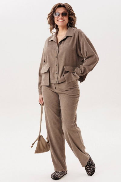 Жакет Anelli 1528.1 кедровый_орех - фото 7