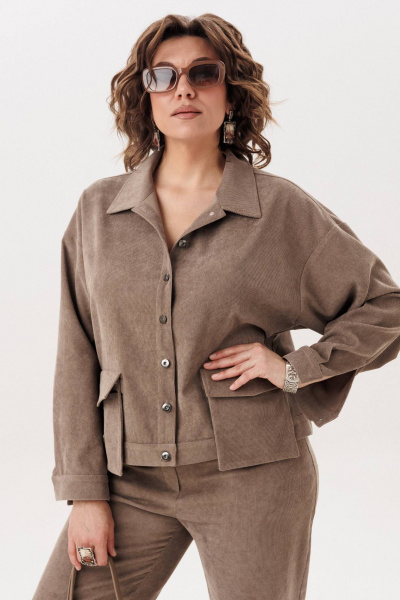 Жакет Anelli 1528.1 кедровый_орех - фото 2