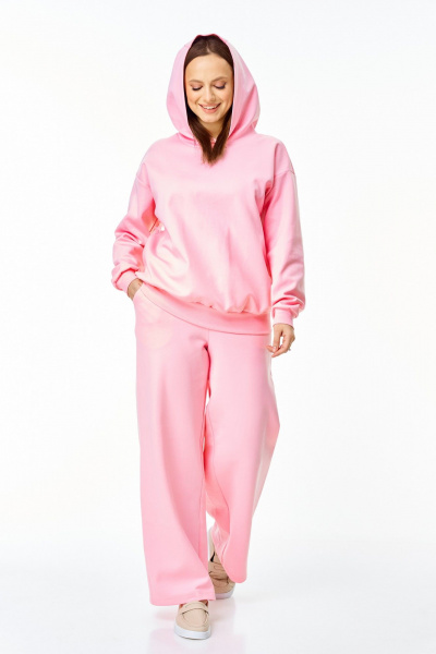 Брюки, худи T&N 7740 нежный_розовый - фото 3