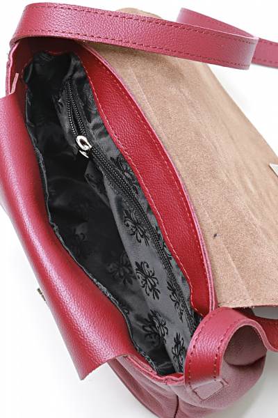 Сумка Galanteya 29223.25с3445к45 бордо/коричн - фото 5