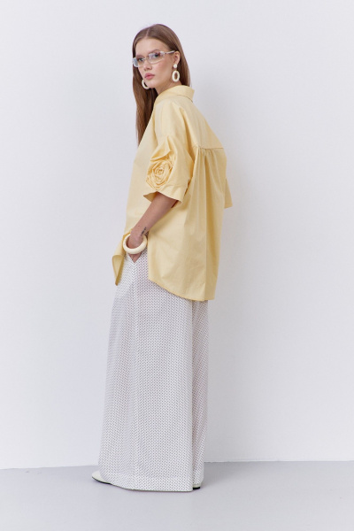 Рубашка FLAIM 2085 желтый - фото 7