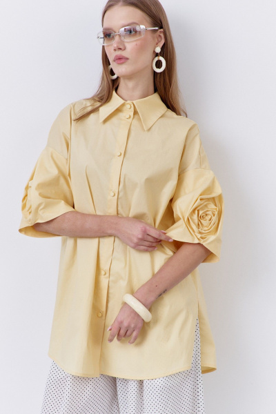 Рубашка FLAIM 2085 желтый - фото 1