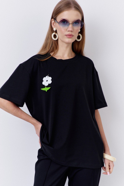 Джемпер FLAIM 2086 черный - фото 2