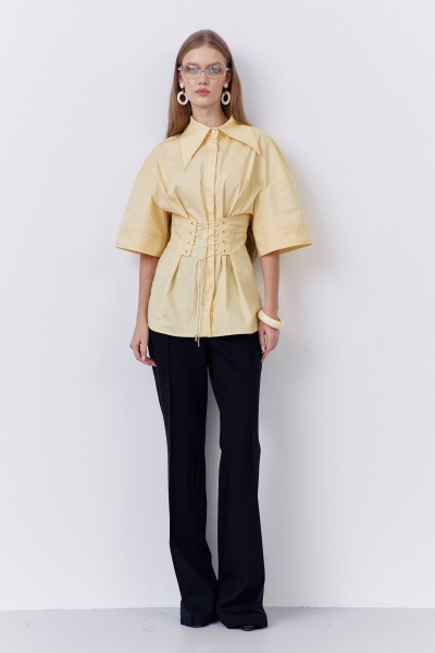 Блуза FLAIM 2088 желтый - фото 6